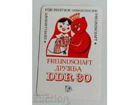 , 1979 SOVIET-GERMAN SOCIETY GDR SOC CALENDAR CALENDAR