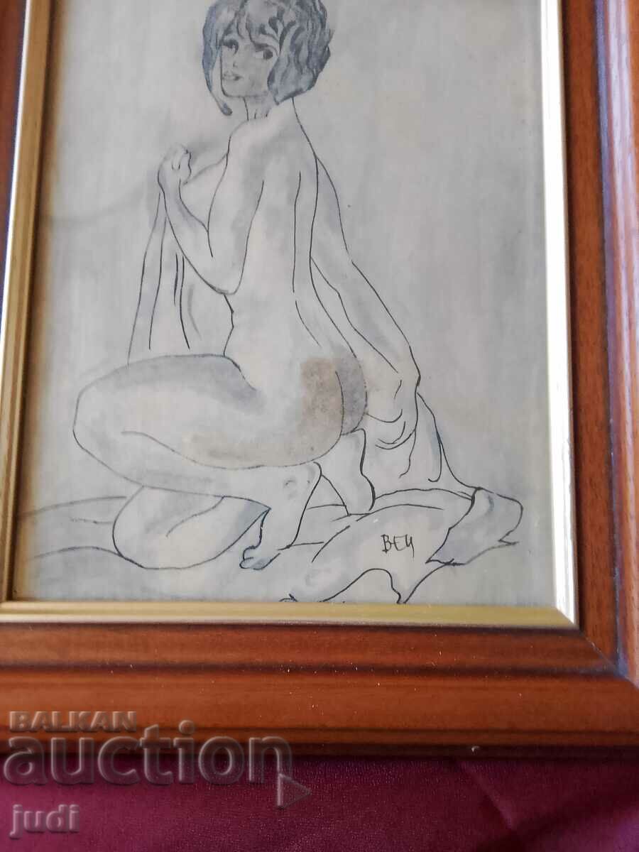 Delivery of Stoyan Venev painting mixed technique Delivery of Stoyan Venev painting mixed technique