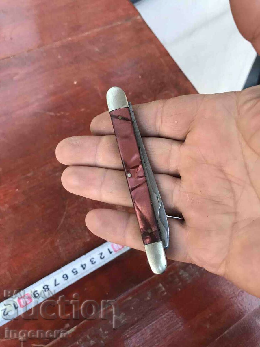 FOLDING KNIFE ANTIQUE BLADE-BUKOVETS BULGARIA - 5 FOLDING KNIFE ANTIQUE BLADE-BUKOVETS BULGARIA - 5