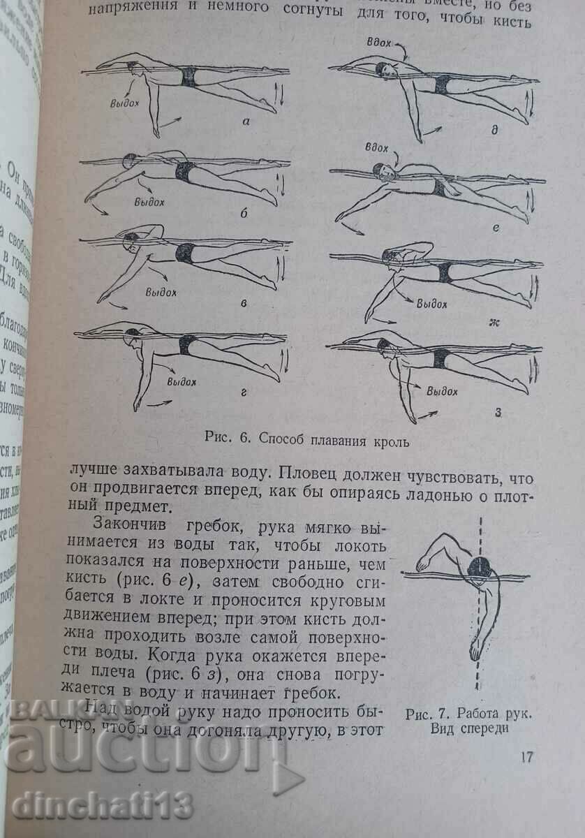 Licitație Învață să înoți: N.A. Butovich - Manual de înot