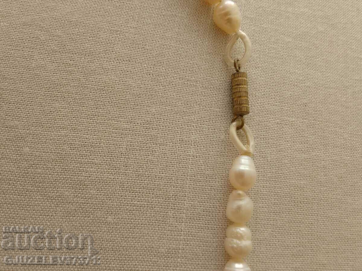 White natural freshwater pearl necklace - 5 White natural freshwater pearl necklace - 5