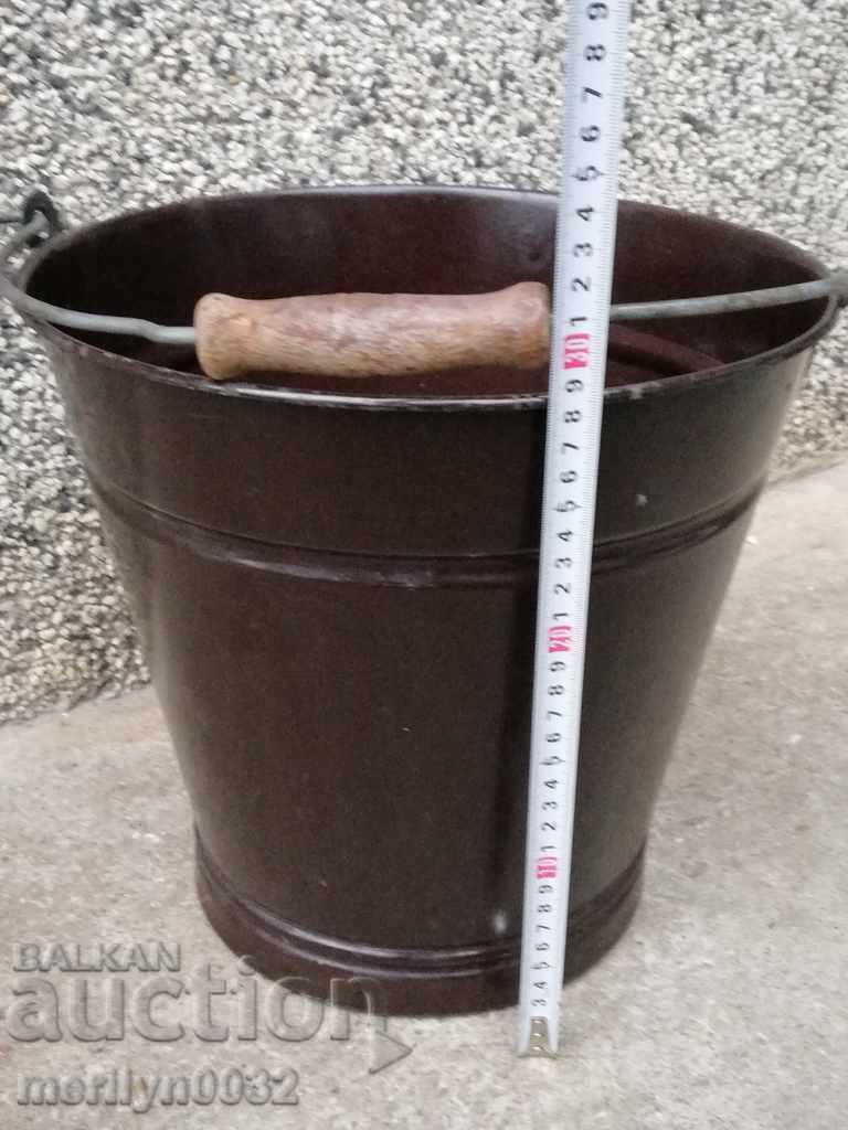 Доставка на Емайлирана кофа от времето на соца, емайлиран съд, леген Доставка на Емайлирана кофа от времето на соца, емайлиран съд, леген