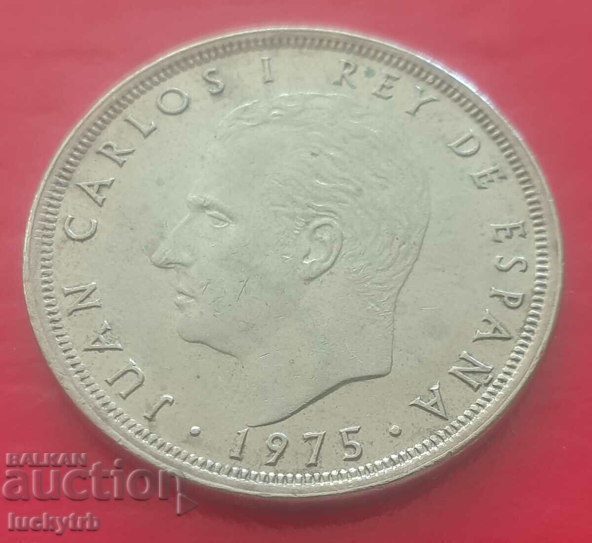 25 pesetas 1975 "76" - Spania cu preț € 0.30 | 0.59 BGN 25 pesetas 1975 "76" - Spania cu preț € 0.30 | 0.59 BGN