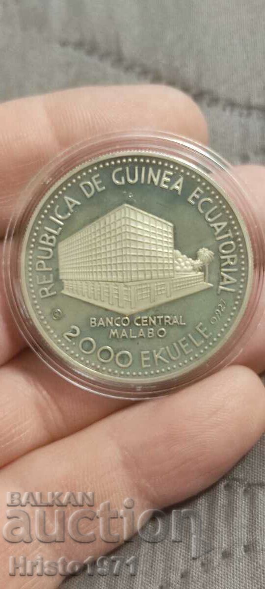 2000 Equatorial Guinean Ekwele 1979 with price 120.00 BGN | € 61.36 2000 Equatorial Guinean Ekwele 1979 with price 120.00 BGN | € 61.36