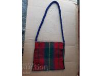 Authentic woolen bag, pouch, costume