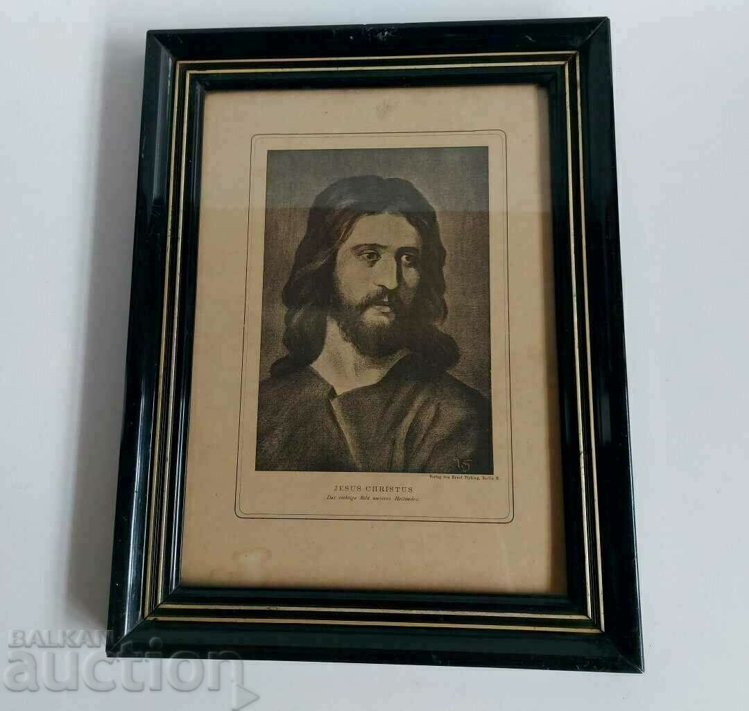 . ICONOA BIBLICA VECHIA RELIGIOSĂ ÎN CADRĂ ISUS HRISTOS - 5 . ICONOA BIBLICA VECHIA RELIGIOSĂ ÎN CADRĂ ISUS HRISTOS - 5