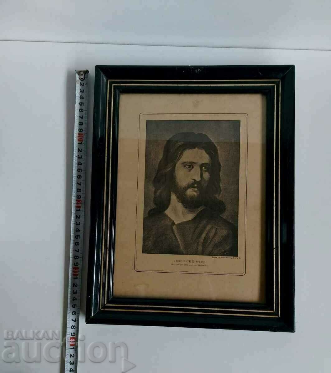 . ICONOA BIBLICA VECHIA RELIGIOSĂ ÎN CADRĂ ISUS HRISTOS - 6 . ICONOA BIBLICA VECHIA RELIGIOSĂ ÎN CADRĂ ISUS HRISTOS - 6