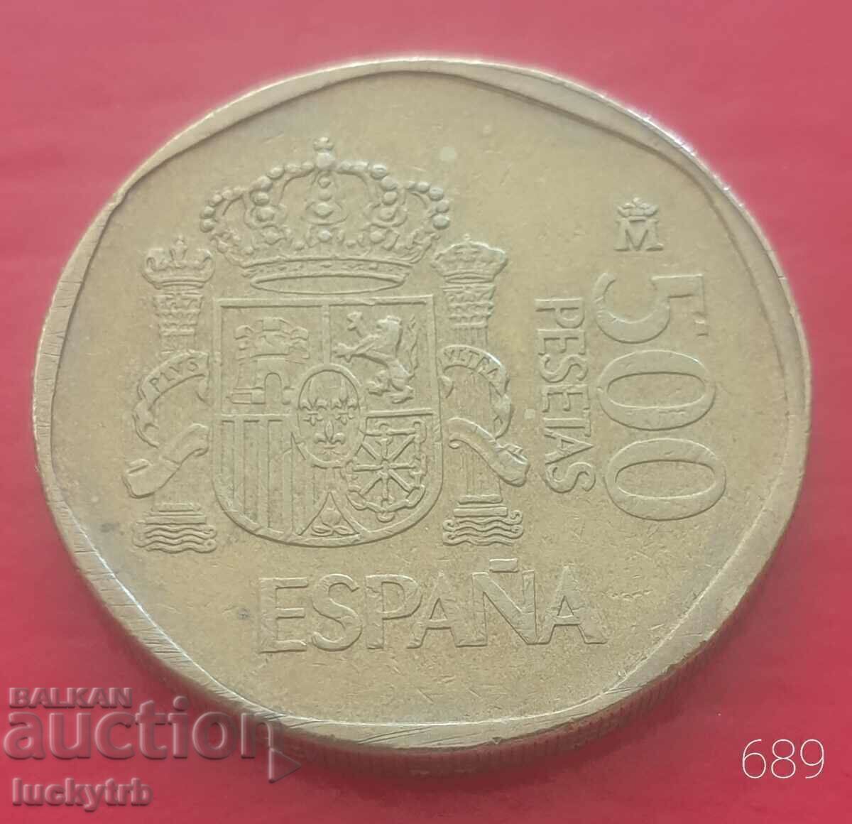 500 pesetas 1989 - Spain 500 pesetas 1989 - Spain