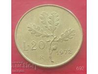 20 lire 1972 - Italia