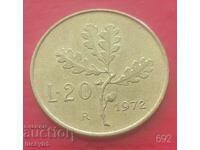 20 lire 1972 - Italia