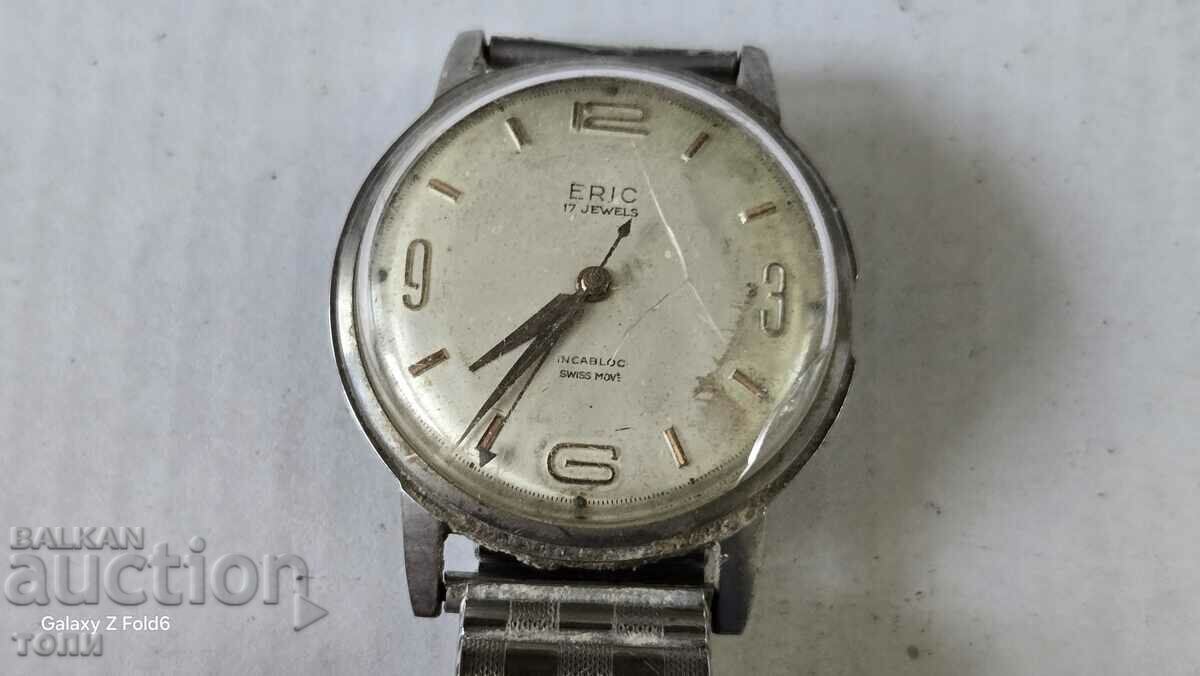 ERIC SWISS MADE RARE NOT WORKING B Z C !!!!