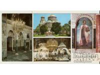 Card Bulgaria Sofia Temple-monument "Alexander Nevsky K2