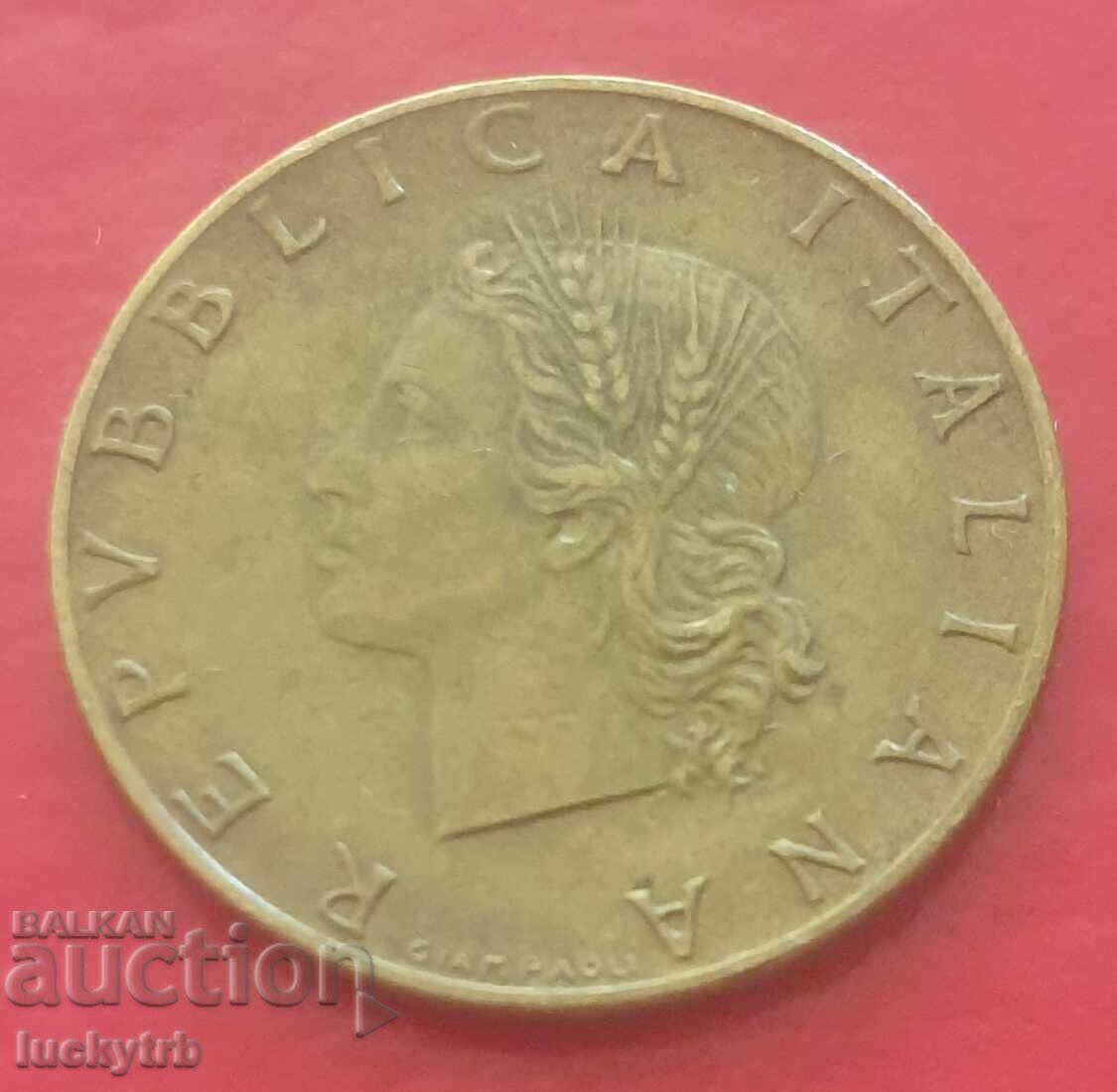 20 lire 1958 - Italy with price 0.60 BGN | € 0.31