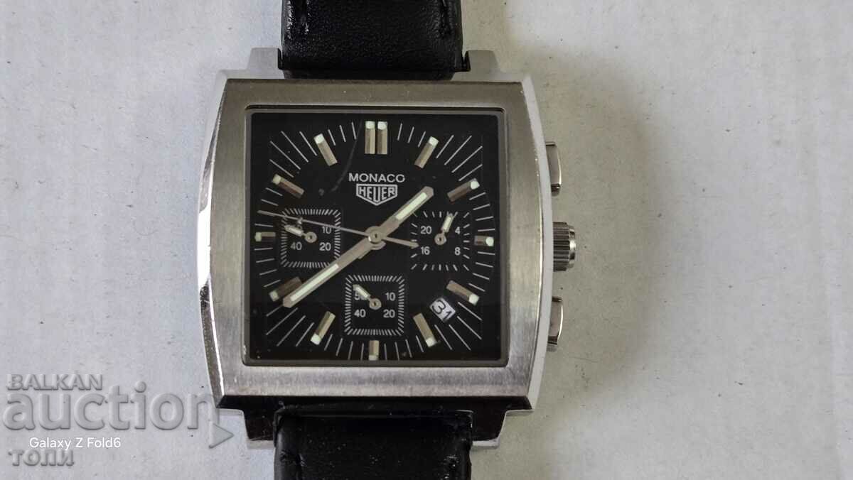 TAG HEUER MONACO QUARTZ CHRONOGRAPH RARE B Z C !!!