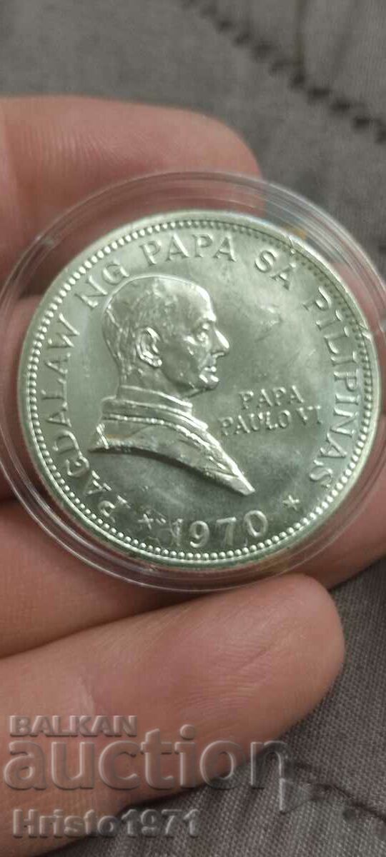 1 peso 1970 Philippines