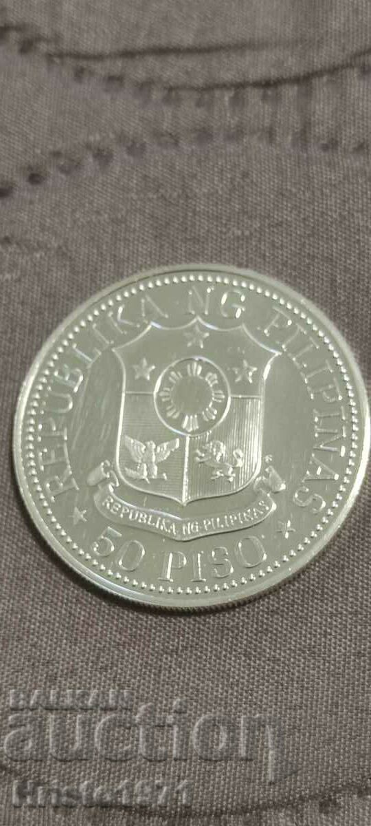50 pesos 1975 Philippines with price 90.00 BGN | € 46.02 50 pesos 1975 Philippines with price 90.00 BGN | € 46.02