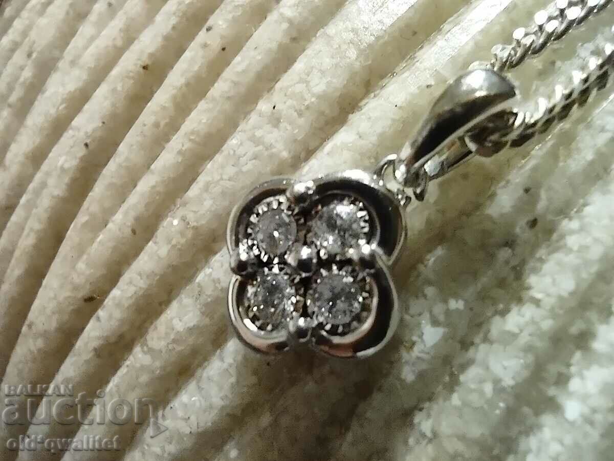 Δημοπρασία Κολιέ από λεπτό ασήμι Diamonds Ασήμι 925 Δημοπρασία Κολιέ από λεπτό ασήμι Diamonds Ασήμι 925