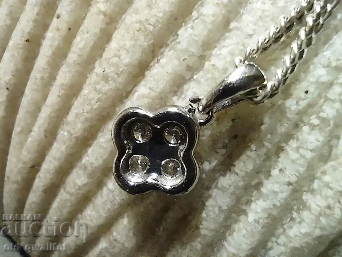 Κολιέ από λεπτό ασήμι Diamonds Ασήμι 925 - 5 Κολιέ από λεπτό ασήμι Diamonds Ασήμι 925 - 5