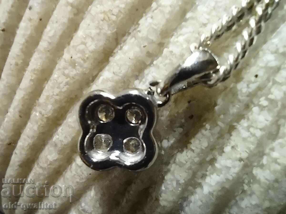 Κολιέ από λεπτό ασήμι Diamonds Ασήμι 925 - 6 Κολιέ από λεπτό ασήμι Diamonds Ασήμι 925 - 6