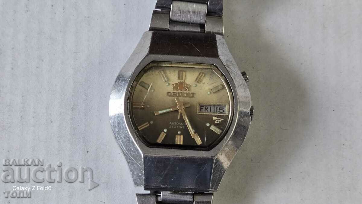 ORIENT AUTOMATIC JAPAN RARE WORKS WITHOUT WARRANTY B Z C !!!