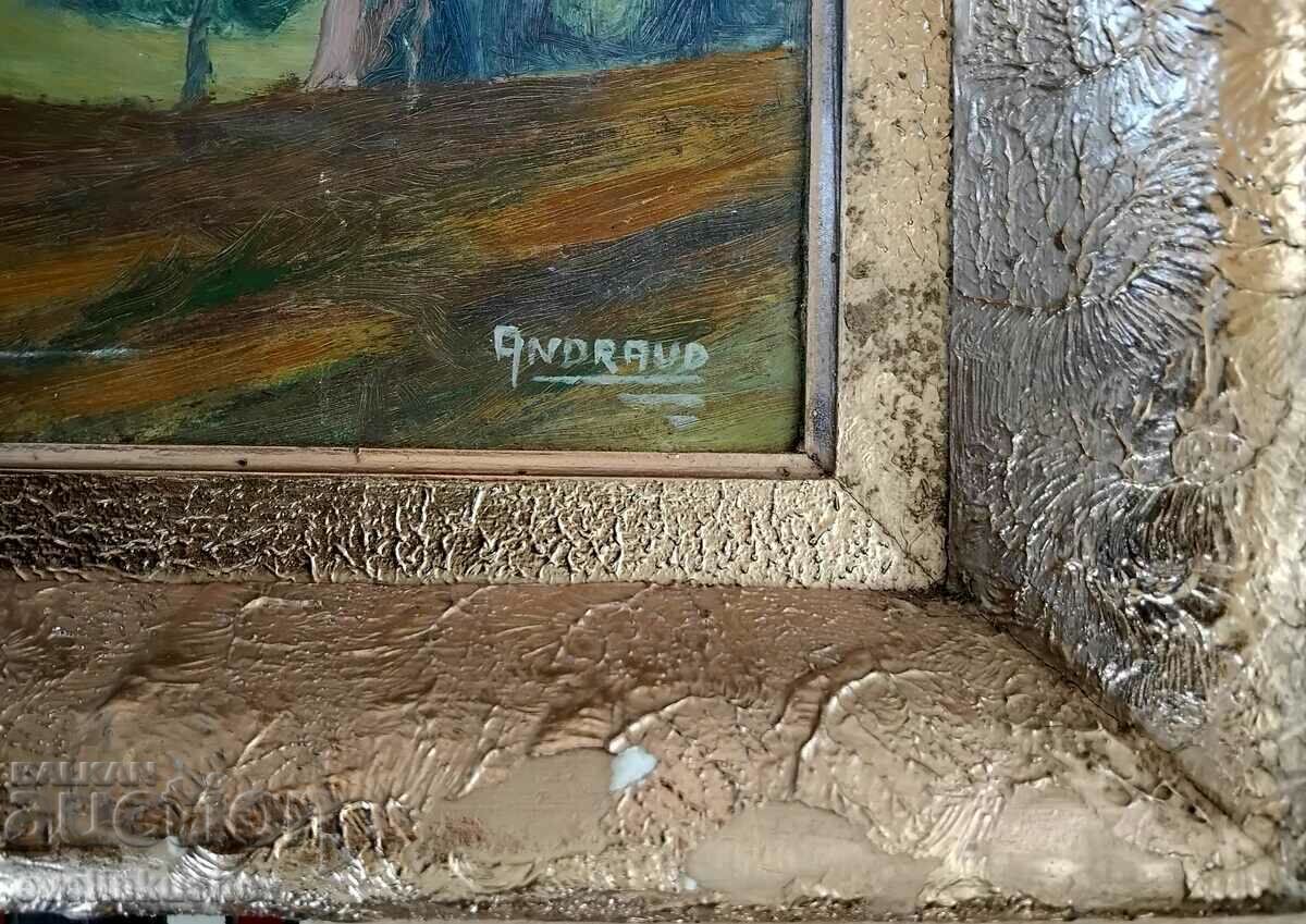 Large oil painting 73 x 54 / 87 x 68 - 6 Large oil painting 73 x 54 / 87 x 68 - 6