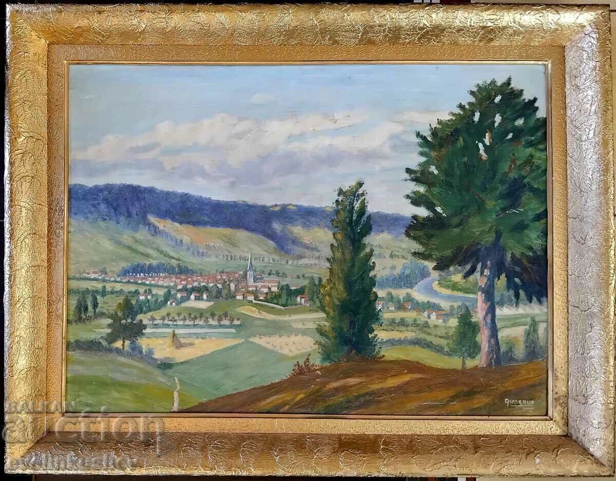 Large oil painting 73 x 54 / 87 x 68 Large oil painting 73 x 54 / 87 x 68