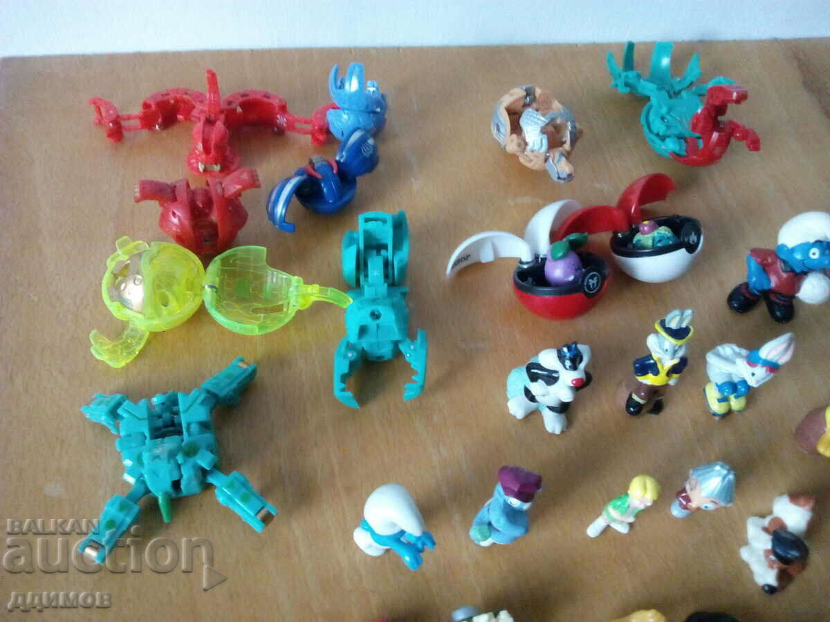 30 pieces of toys from Kinder Surprise and others - 5