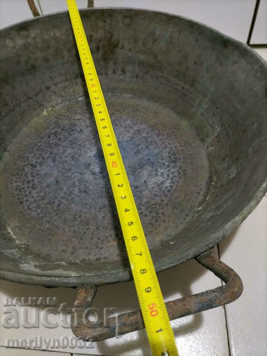 Old copper tray for lutenica majun jam LARGE copper - 5 Old copper tray for lutenica majun jam LARGE copper - 5