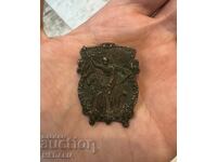 Rare Royal Cycling Badge - Motion is power