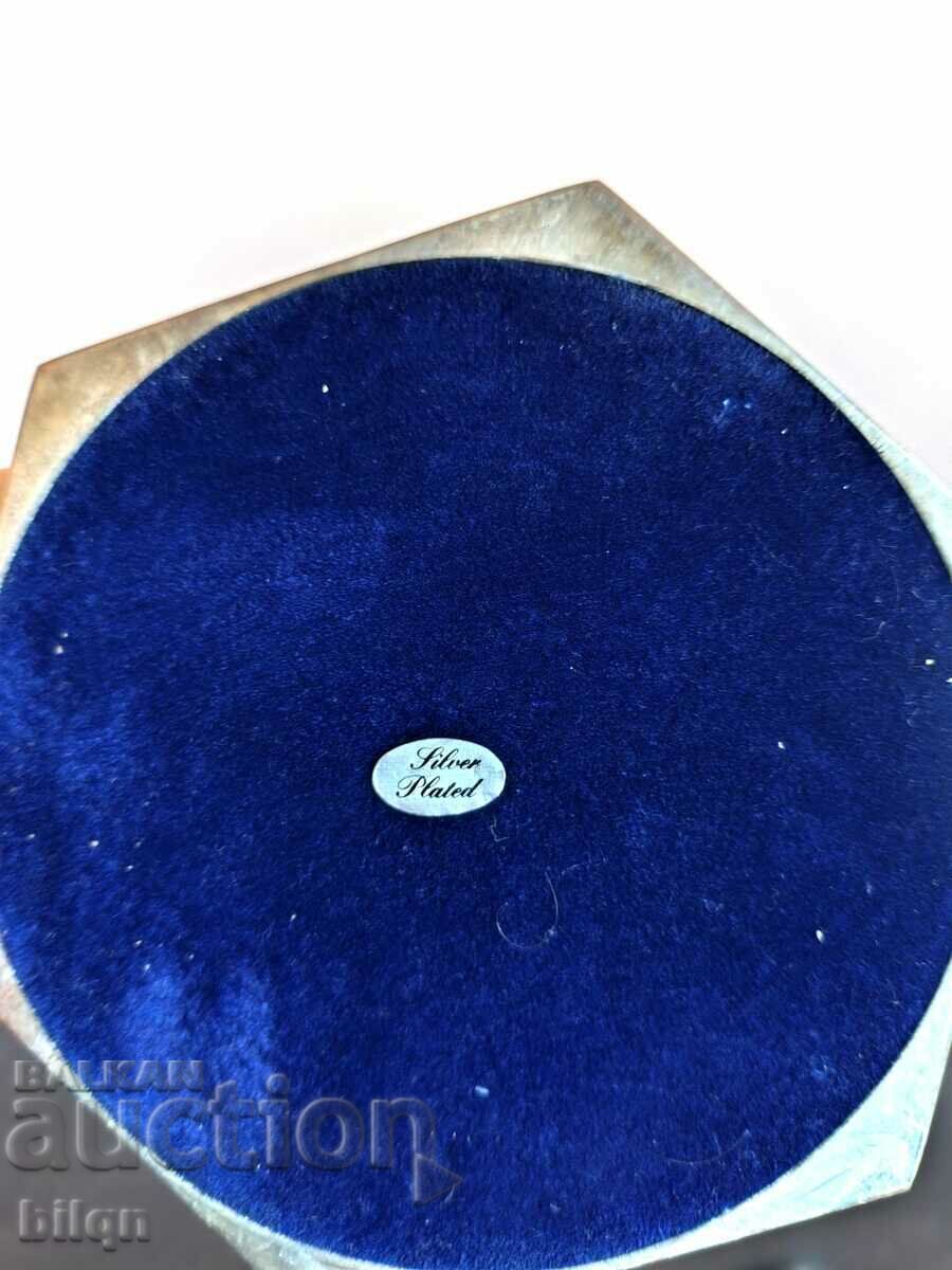 Sfeșnic mare placat cu argint - 5 Sfeșnic mare placat cu argint - 5