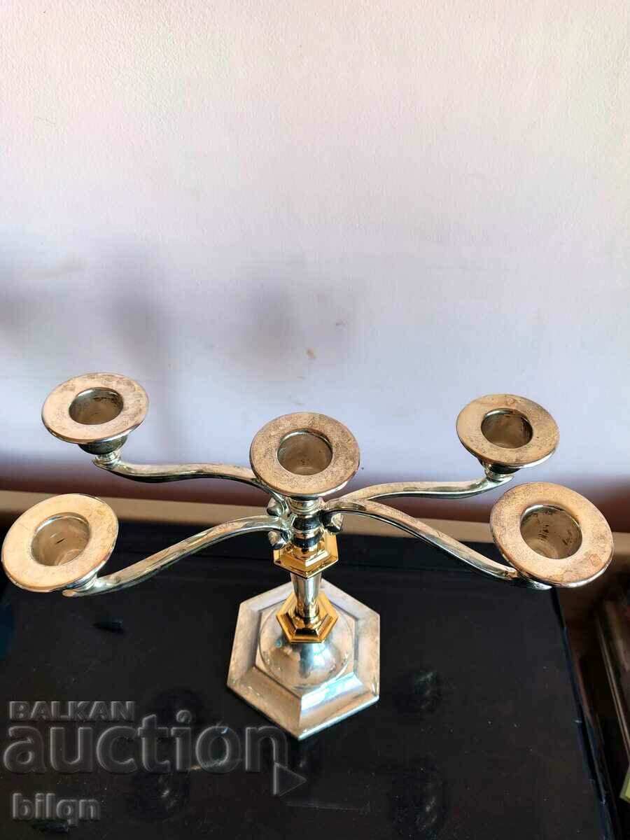 Great Silver Plated Candlestick - 6 Great Silver Plated Candlestick - 6