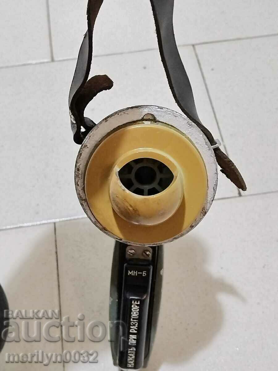 Auction  Microphone headset war machine tank BMP APC aircraft USSR WW2