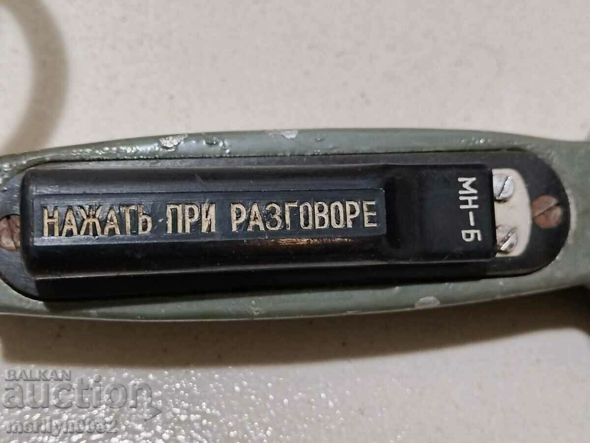 Delivery of Microphone headset war machine tank BMP APC aircraft USSR WW2