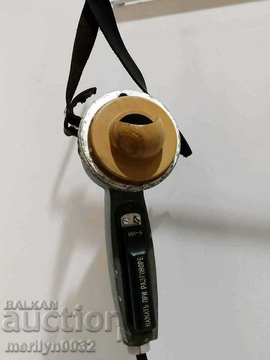 Microphone headset war machine tank BMP APC aircraft USSR WW2 - 6