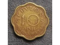 Ceylon - 10 c.1944