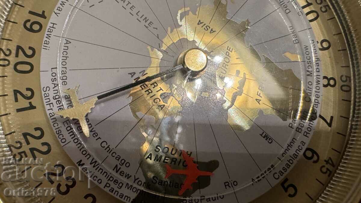 Доставка на Световна карта на часовите пояси– Масивна, 1.480кг Доставка на Световна карта на часовите пояси– Масивна, 1.480кг