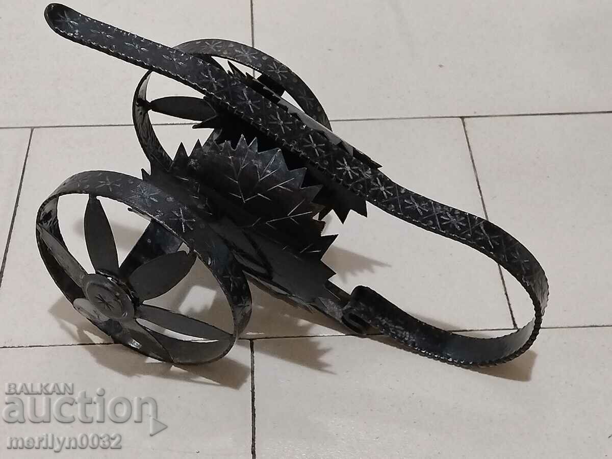 Wrought iron fantasy metal wine rack - 7 Wrought iron fantasy metal wine rack - 7