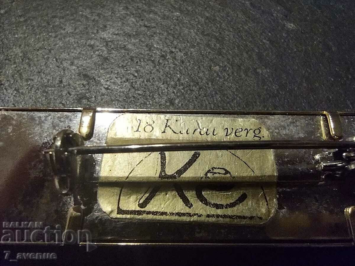 Delivery of Magnificent Brooch, Seal, 18K Gold Plated 11/29/24 Delivery of Magnificent Brooch, Seal, 18K Gold Plated 11/29/24