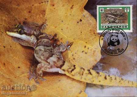 Delivery of WWF Cards Max Kap Verde 1986 - Geconi Delivery of WWF Cards Max Kap Verde 1986 - Geconi