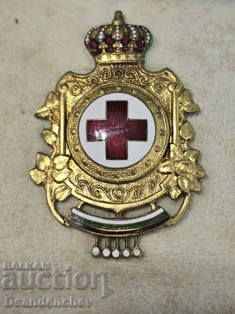 Royal insignia red cross Tsar Boris III