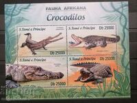 Sao Tome - fauna, crocodili