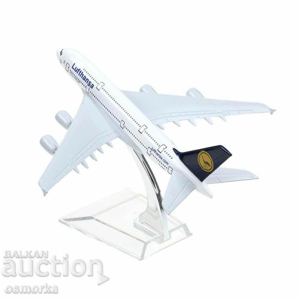 Auction  Airbus 380 airplane model model Lufthansa metal A380 airport