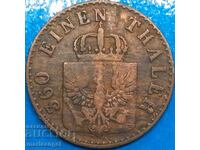 Moneda de cupru 1 pfennig 1852 Prusia Germania