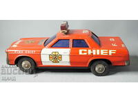 FORD Old Japanese metal toy model car police