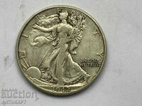 #2 САЩ  половин долар half dollar сребърна монета 1942