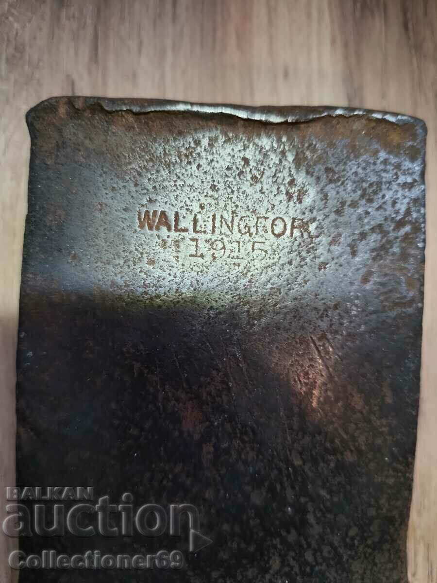 Wallingford 1915 Topor mare solid, topor vechi de 110 ani