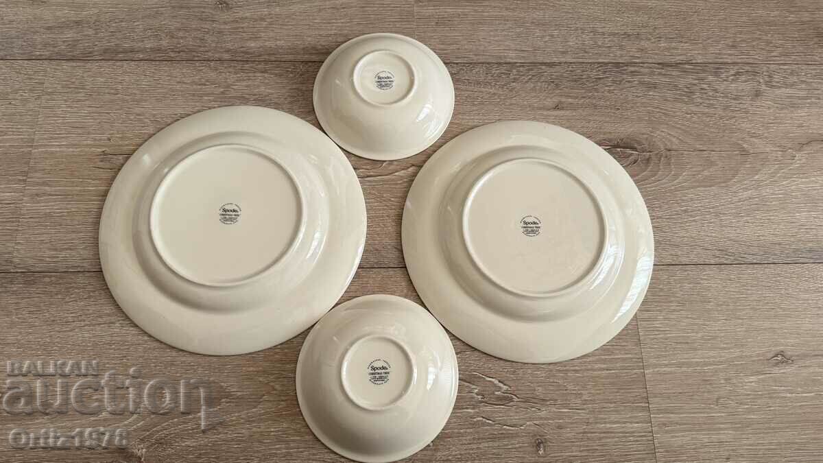 Spode – Christmas 2pcs main plates+ 2pcs. bowls. New! - 5 Spode – Christmas 2pcs main plates+ 2pcs. bowls. New! - 5