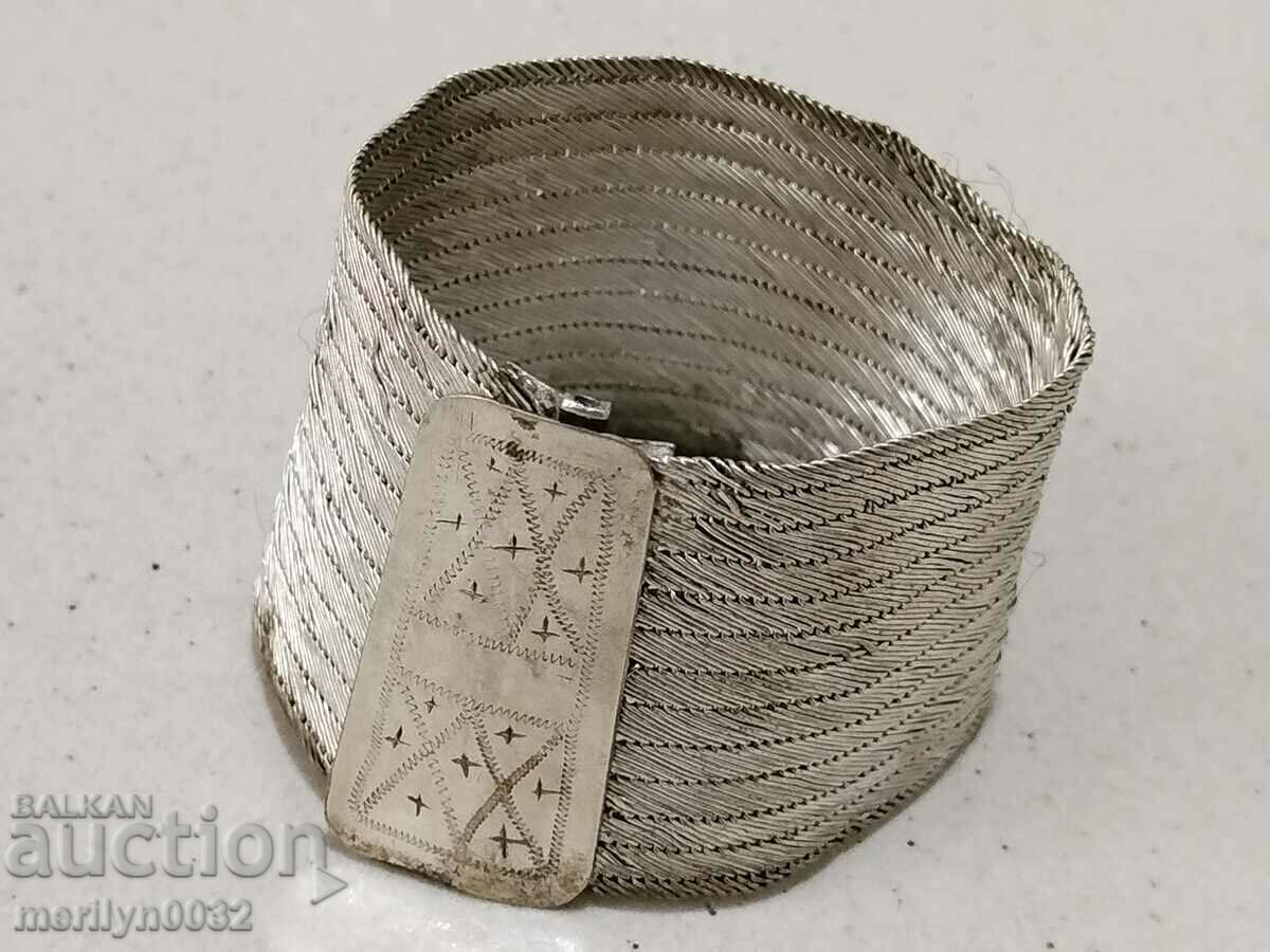 Αναγεννησιακό ασημένιο βραχιόλι, κοσμήματα, στολίδι, κοστούμι Αναγεννησιακό ασημένιο βραχιόλι, κοσμήματα, στολίδι, κοστούμι