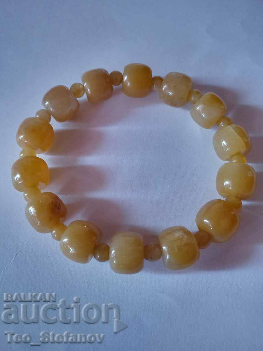 Δημοπρασία Βραχιόλι Fire Jade με πιστοποιητικό