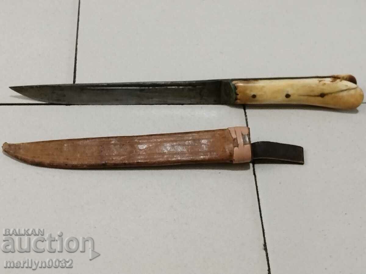 An old butcher's knife without a kaniya akulak blade - 7 An old butcher's knife without a kaniya akulak blade - 7